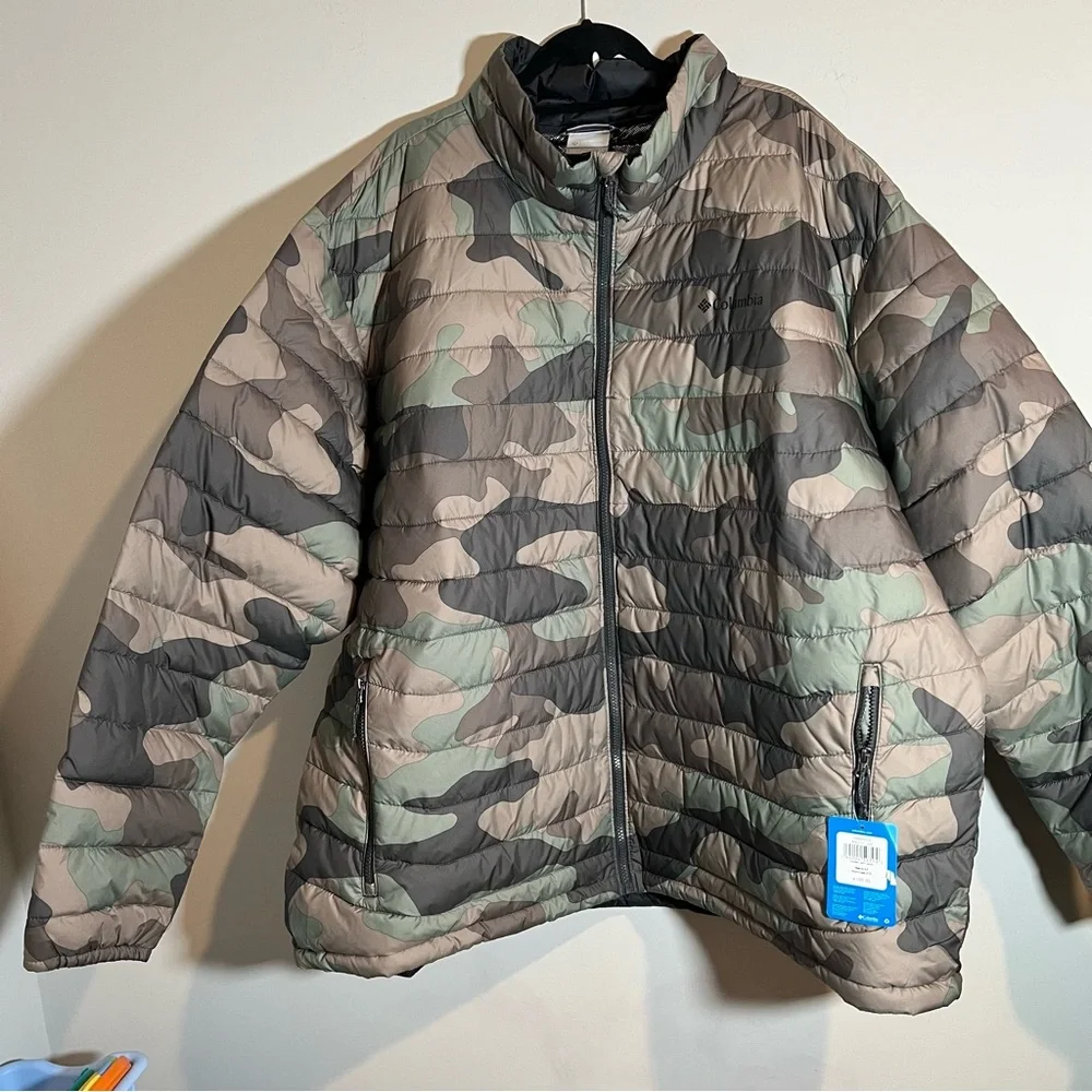 Columbia Men's Big & Tall Powder Lite Jacket - Picture 9 of 13